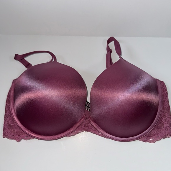 Victoria's Secret Other - Elegant Lace Trimmed Bra in Deep Purple